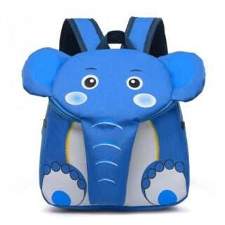 Sac à dos en forme d'éléphant pour enfant - Bleu ciel - Sac à dos Sac