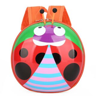 Sac à dos coccinelle pour enfant - Rouge - Sac à dos scolaire Sac à dos