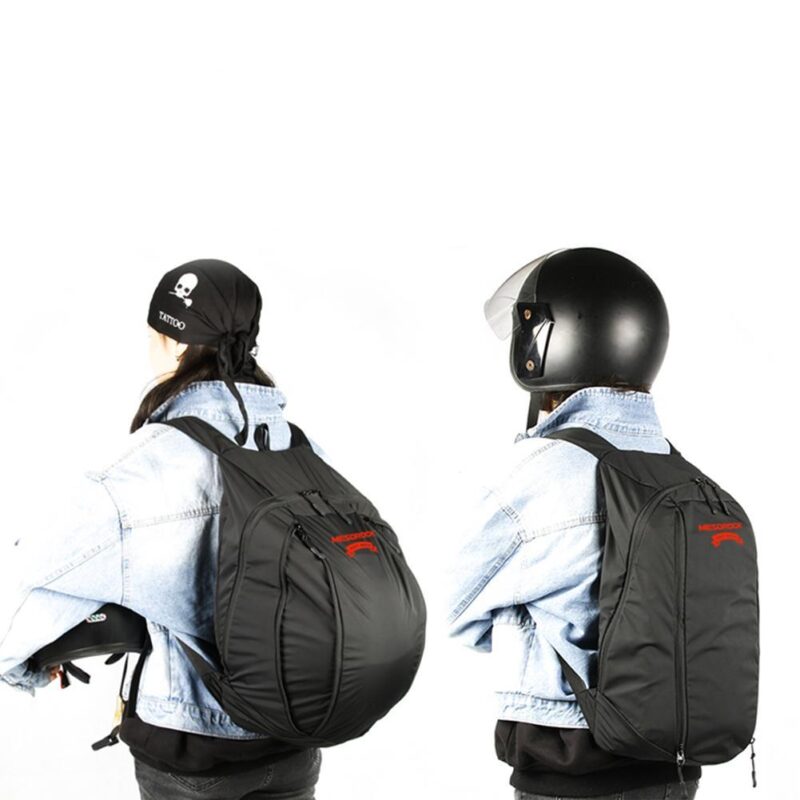 Motorbike Helmet Saddle Bag