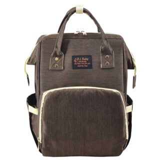 Nappy Bag - Brown - Nappy Bag