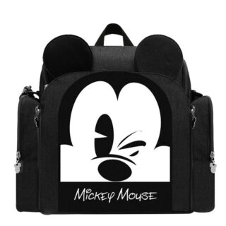 Mickey Baby Diaper Bag - Black - Diaper Bag