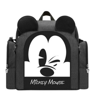 Mickey Baby Diaper Bag - Grey - Diaper Bag