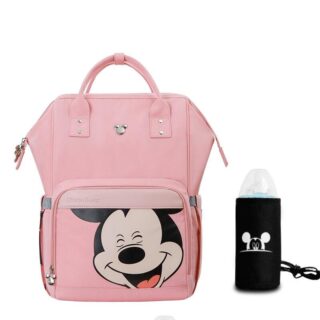 Mickey Mouse Baby Diaper Bag - Pink - Mickey Mouse Diaper