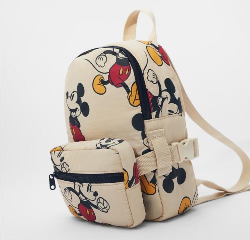 Mickey Mouse Backpack White - Backpack School Backpack