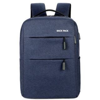 Multi-pocket backpack grey - Blue - Backpack Handbag