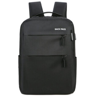 Multi-pocket backpack grey - Black - Backpack Computer compartment