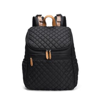 Nappy Bag with Mat for Baby - Black - Diaper Bag