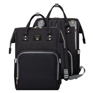 Baby Outdoor Travel Bag - Black - Handbag