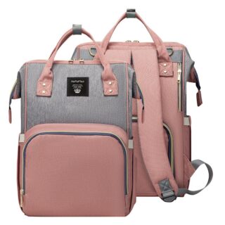 Baby Outdoor Travel Bag - Pink - Diaper Bag