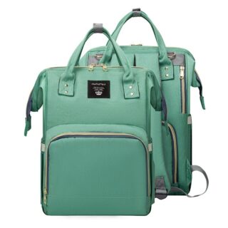 Baby Outdoor Travel Bag - Green - Diaper Bag