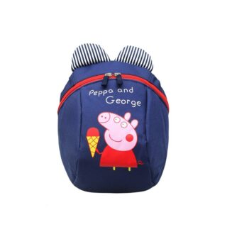 Sac à dos Peppa Pig pour enfants - Bleu marine - Sac à dos Sac