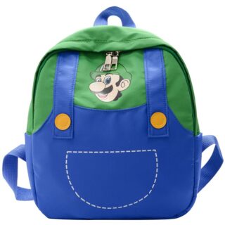 Cartable Super Mario pour enfants - Vert - Sac à dos Sac à dos scolaire