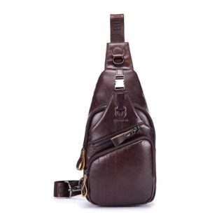 Vintage leather bag - Brown - CAPITAINE DE TAUREAU Shoulder bag