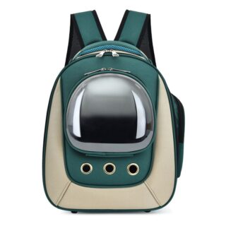 Sac à dos imperméable pour chat et petit chien - Vert - Chat Chien