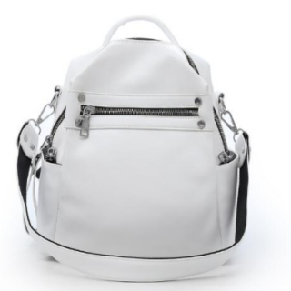 Women's Casual Backpack - White - School Backpack Backpack