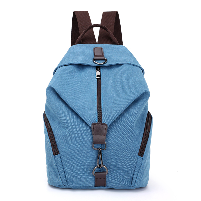 Women'S Preppy Backpack - Blue - School Backpack Backpack