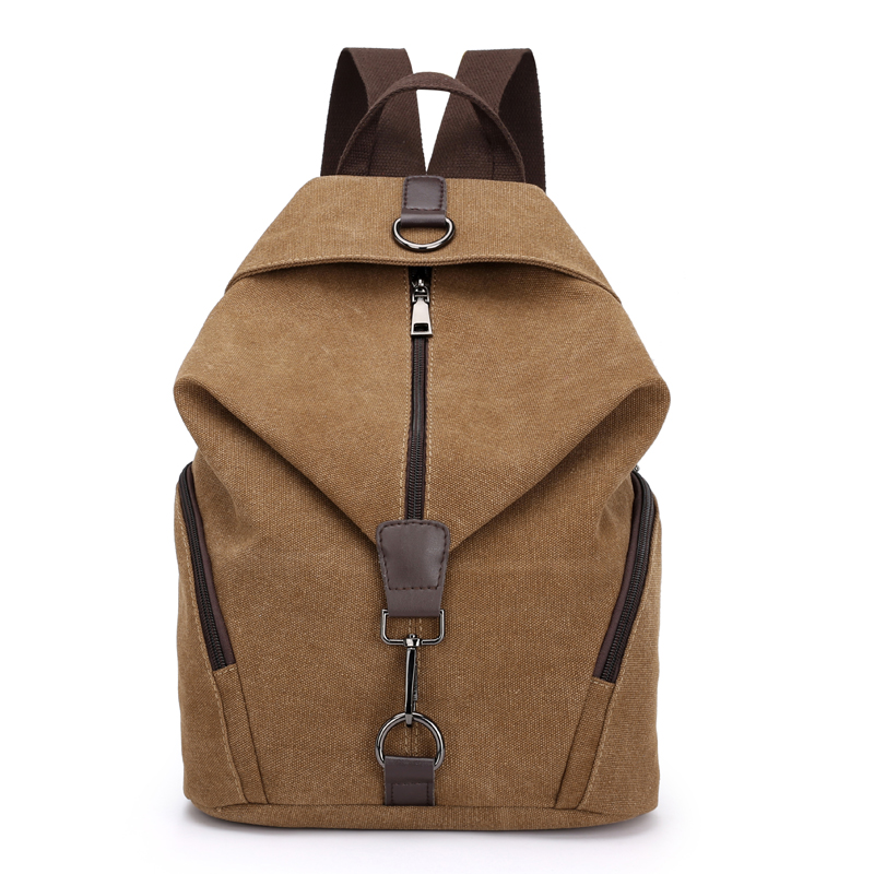Women'S Preppy Backpack - Brown - Backpack School Backpack