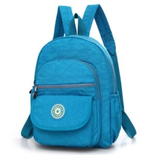 Women's Mini Waterproof Rucksack Solid Colour - Sky Blue - Travel Rucksack Rucksack