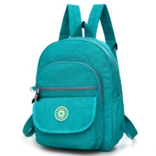 Women's Mini Waterproof Rucksack Solid Colour - Green - Backpack Handbag