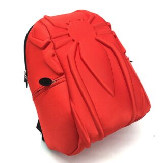 Backpack with 3D Spiderman logo