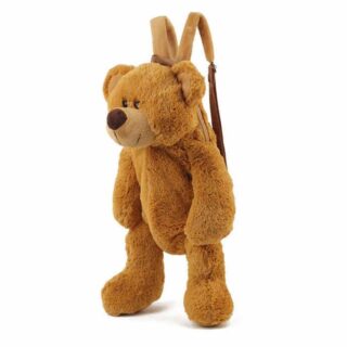 Children's backpack plush bear - Brown - Teddy Bear