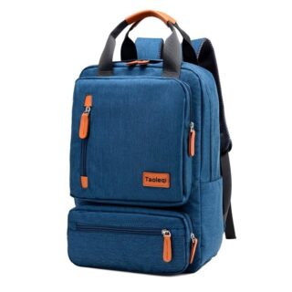 Sleek Computer Backpack - Dark Blue - School Backpack Backpack