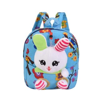 Maternity backpack with cute blue rabbit