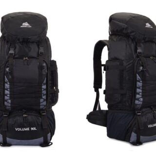 Large Hiking Backpack - Black - Hiking Backpack