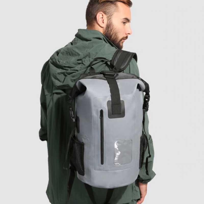 Rolltop Waterproof Motorbike Bag - Image 7