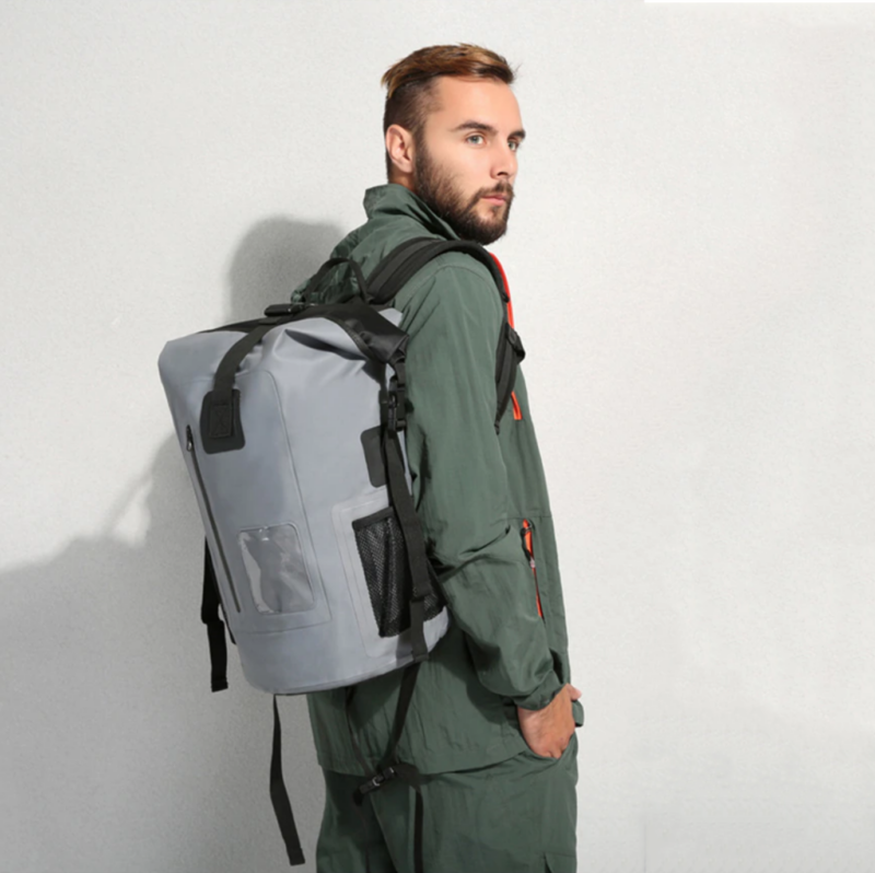 Rolltop Waterproof Motorbike Bag - Image 6