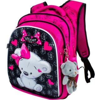 School backpack animal pattern in 3D