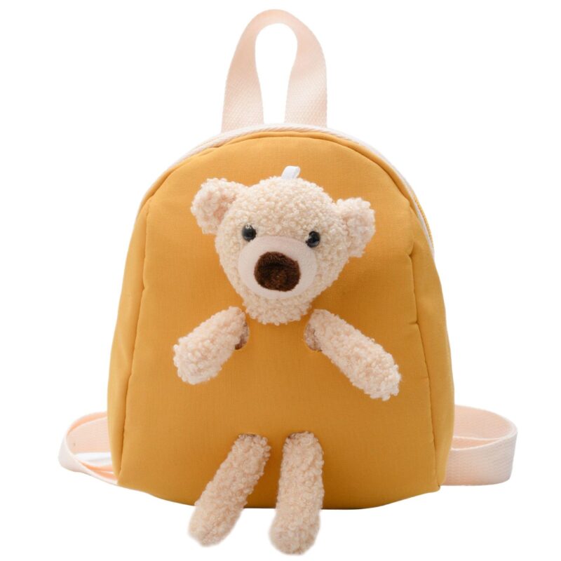 Petit Sac À Dos Peluche Ours - Sac À Dos Peluche Sac