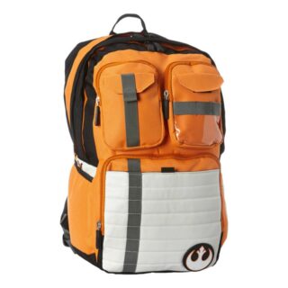 Sac à dos voyage style Star Wars orange et blanc