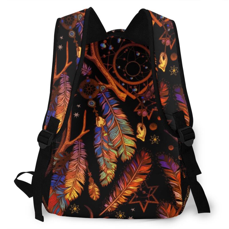 Tribal Dream Catcher Backpack For Women - Image 4