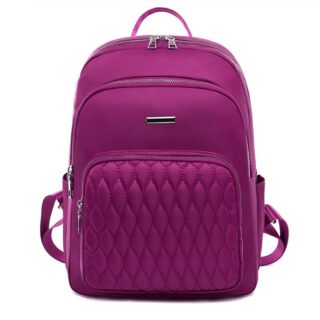 Women's soft and durable backpack - Purple - Backpack