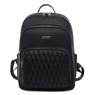 Women's soft and durable backpack - Black - School Backpack