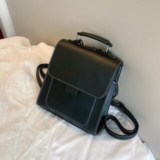 Women's small backpack - Black - Handbag Product