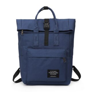 Women's Rolltop Computer Backpack Blue