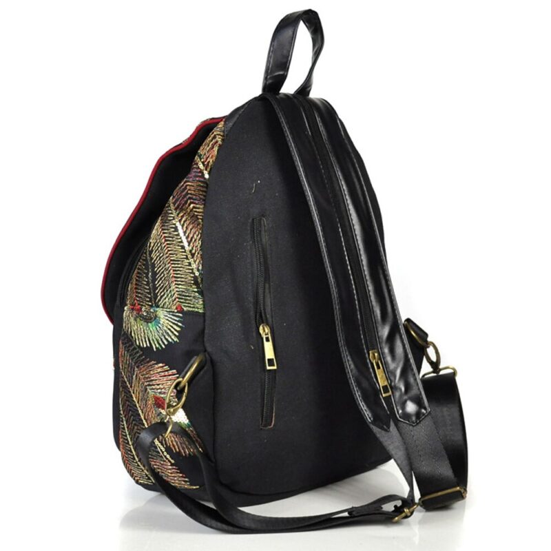 Women'S Vintage Glitter Backpack - Image 5
