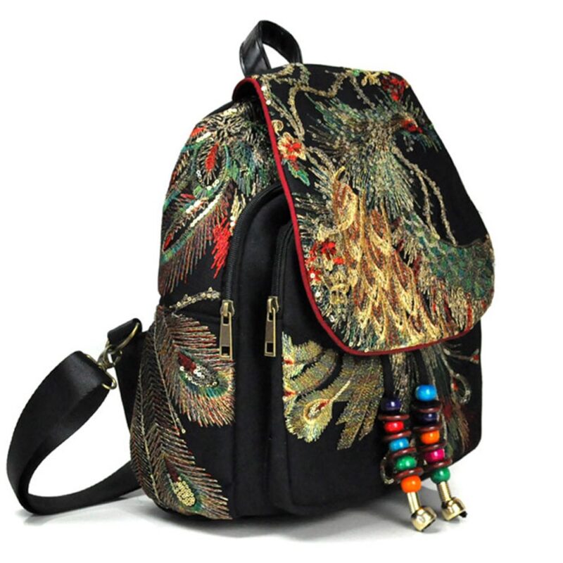 Women'S Vintage Glitter Backpack - Image 2