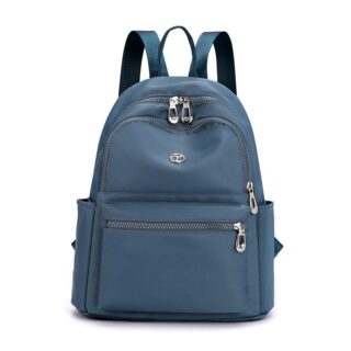 Women's waterproof travel backpack - Light blue - Hand luggage