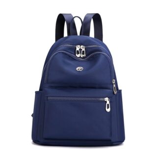 Women's Waterproof Travel Backpack - Blue - Handbag Backpack