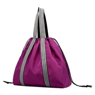 Yoga Backpack - Purple - Handbag Bucket Bag