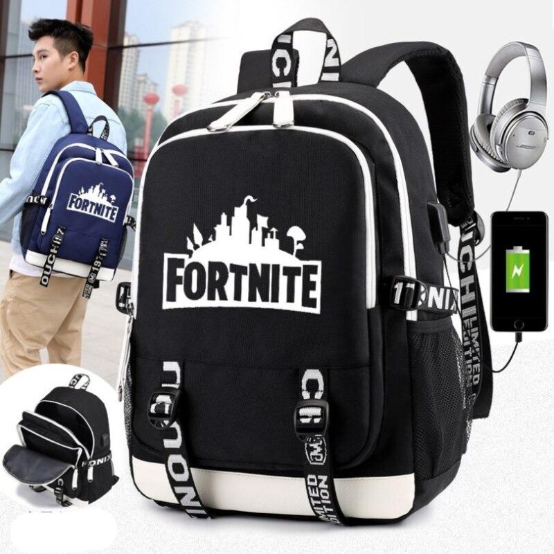 Sac À Dos Fortnite Avec Chargeur Usb - Jin Bts