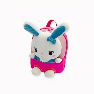 Little rabbit pink backpack