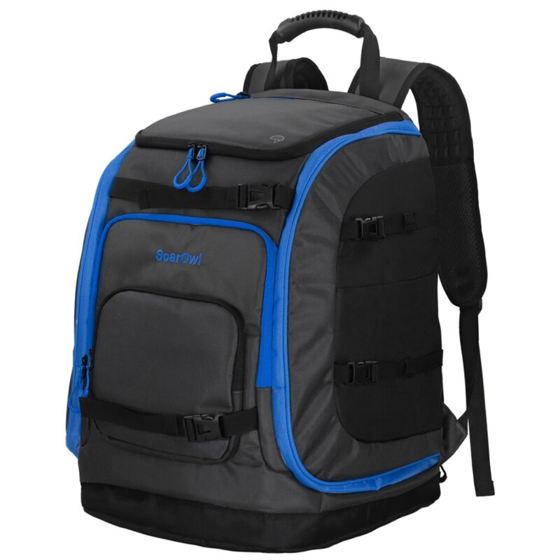 Large Capacity 50L Waterproof Ski Rucksack With Equipment Attachments - Image 2