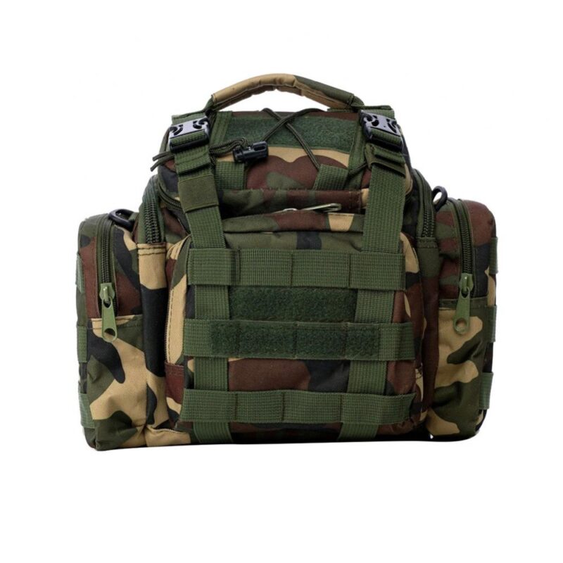 Military Backpack With Shoulder Strap - Image 6