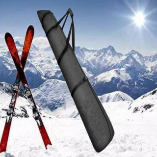 Sac de ski ou snowboard imperméable noir avec poignets