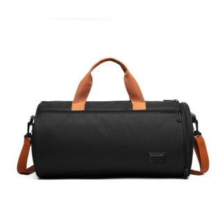 Sports handbag for men and women black and brown