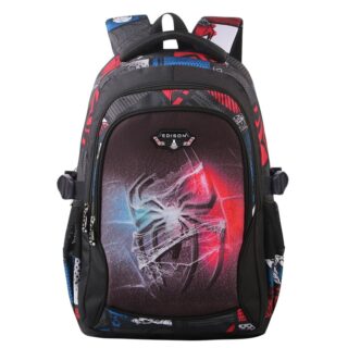 Spider-man school backpack in black